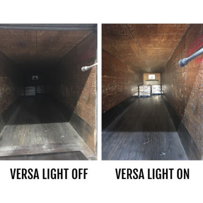LED Versa light off vs. on